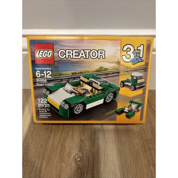 LEGO CREATOR 3 In 1: Green Cruiser #31056 / 122 Pieces Brand New In Box - Picture 1 of 9